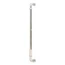 Top Knobs [TK891PN] Die Cast Zinc Appliance/Door Pull Handle - Brixton Series - Polished Nickel Finish - 18" C/C - 18 1/2" L