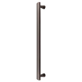 Top Knobs [TK858AG] Die Cast Zinc Appliance/Door Pull Handle - Kingsbridge Series - Ash Gray Finish - 12" C/C - 13 3/8" L
