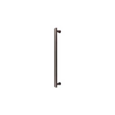 Top Knobs [TK858AG] Die Cast Zinc Appliance/Door Pull Handle - Kingsbridge Series - Ash Gray Finish - 12" C/C - 13 3/8" L