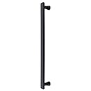 Top Knobs [TK858BLK] Die Cast Zinc Appliance/Door Pull Handle - Kingsbridge Series - Flat Black Finish - 12" C/C - 13 3/8" L