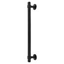 Top Knobs [TK3007BLK] Die Cast Zinc Appliance/Door Pull Handle - Ellis Series - Flat Black Finish - 12&quot; C/C - 14 3/16&quot; L