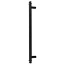 Top Knobs [TK3058BLK] Die Cast Zinc Appliance/Door Pull Handle - Julian Series - Flat Black Finish - 12" C/C - 14 15/16" L