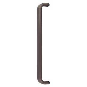 Top Knobs [TK3017AG] Die Cast Zinc Appliance/Door Pull Handle - Telfair Series - Ash Gray Finish - 12" C/C - 12 9/16" L