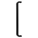 Top Knobs [TK3017BLK] Die Cast Zinc Appliance/Door Pull Handle - Telfair Series - Flat Black Finish - 12" C/C - 12 9/16" L