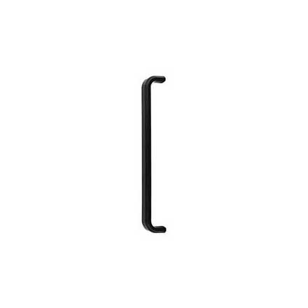 Top Knobs [TK3018BLK] Die Cast Zinc Appliance/Door Pull Handle - Telfair Series - Flat Black Finish - 18" C/C - 18 9/16" L