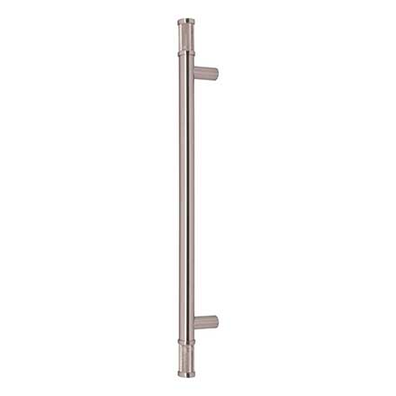Top Knobs [TK3238BSN] Steel Appliance/Door Pull Handle - Burnham Series - Brushed Satin Nickel Finish - 12" C/C - 17" L