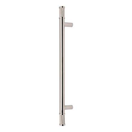 Top Knobs [TK3238PN] Steel Appliance/Door Pull Handle - Burnham Series - Polished Nickel Finish - 12" C/C - 17" L