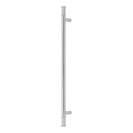 Top Knobs [TK3239PC] Steel Appliance/Door Pull Handle - Burnham Series - Polished Chrome Finish - 18" C/C - 23" L