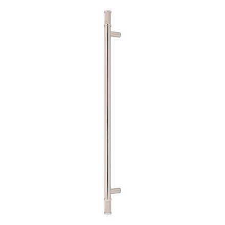 Top Knobs [TK3239PN] Steel Appliance/Door Pull Handle - Burnham Series - Polished Nickel Finish - 18" C/C - 23" L