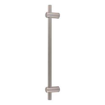 Top Knobs [TK3258BSN] Steel Appliance/Door Pull Handle - Dempsey Series - Brushed Satin Nickel Finish - 12&quot; C/C - 15 1/4&quot; L