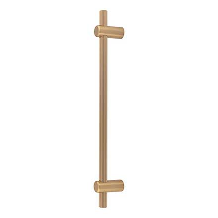 Top Knobs [TK3258HB] Steel Appliance/Door Pull Handle - Dempsey Series - Honey Bronze Finish - 12" C/C - 15 1/4" L