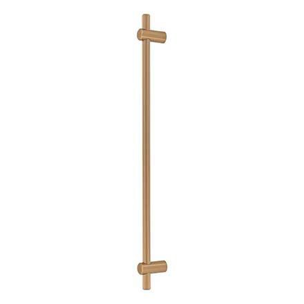 Top Knobs [TK3259HB] Steel Appliance/Door Pull Handle - Dempsey Series - Honey Bronze Finish - 18" C/C - 21 1/4" L