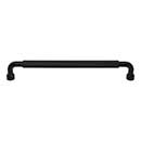 Top Knobs [TK3268BLK] Steel Appliance/Door Pull Handle - Garrison Series - Flat Black Finish - 12&quot; C/C - 12 7/8&quot; L