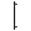 Top Knobs [TK3246BLK] Steel Appliance/Door Pull Handle - Prestwick Series - Flat Black Finish - 12&quot; C/C - 14 5/8&quot; L