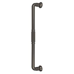 Top Knobs [TK1008AG] Die Cast Zinc Appliance/Door Pull Handle - Kent Series - Ash Gray Finish - 12" C/C - 13 1/8" L