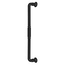 Top Knobs [TK1008BLK] Die Cast Zinc Appliance/Door Pull Handle - Kent Series - Flat Black Finish - 12&quot; C/C - 13 1/8&quot; L