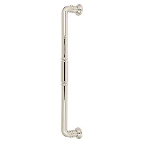 Top Knobs [TK1008PN] Die Cast Zinc Appliance/Door Pull Handle - Kent Series - Polished Nickel Finish - 12" C/C - 13 1/8" L
