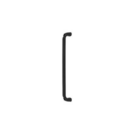 Top Knobs [TK1037BLK] Die Cast Zinc Appliance/Door Pull Handle - Pomander Series - Flat Black Finish - 12" C/C - 12 5/8" L