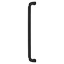 Top Knobs [TK1037BLK] Die Cast Zinc Appliance/Door Pull Handle - Pomander Series - Flat Black Finish - 12&quot; C/C - 12 5/8&quot; L