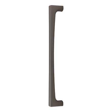 Top Knobs [TK1018AG] Die Cast Zinc Appliance/Door Pull Handle - Riverside Series - Ash Gray Finish - 12&quot; C/C - 12 1/2&quot; L