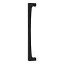 Top Knobs [TK1018BLK] Die Cast Zinc Appliance/Door Pull Handle - Riverside Series - Flat Black Finish - 12" C/C - 12 1/2" L