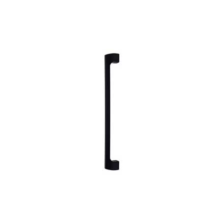 Top Knobs [TK548BLK] Die Cast Zinc Appliance/Door Pull Handle - Holland Series - Flat Black Finish - 12" C/C - 13" L