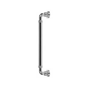 Top Knobs [TK3147PC] Die Cast Zinc Appliance/Door Pull Handle - Cranford Series - Polished Chrome Finish - 12" C/C - 13 3/8" L