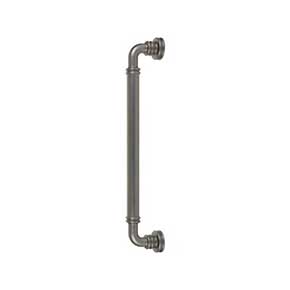 Top Knobs [TK3147AG] Die Cast Zinc Appliance/Door Pull Handle - Cranford Series - Ash Gray Finish - 12" C/C - 13 3/8" L