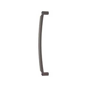 Top Knobs [TK3177AG] Die Cast Zinc Appliance/Door Pull Handle - Haddonfield Series - Ash Gray Finish - 12" C/C - 12 5/8" L