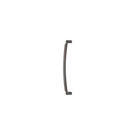 Top Knobs [TK3177AG] Die Cast Zinc Appliance/Door Pull Handle - Haddonfield Series - Ash Gray Finish - 12" C/C - 12 5/8" L