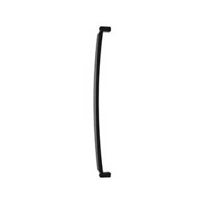 Top Knobs [TK3178BLK] Die Cast Zinc Appliance/Door Pull Handle - Haddonfield Series - Flat Black Finish - 18" C/C - 18 5/8" L