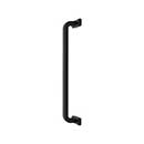 Top Knobs [TK3168BLK] Die Cast Zinc Appliance/Door Pull Handle - Harrison Series - Flat Black Finish - 12" C/C - 12 7/8" L