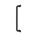 Top Knobs [TK3168BLK] Die Cast Zinc Appliance/Door Pull Handle - Harrison Series - Flat Black Finish - 12&quot; C/C - 12 7/8&quot; L