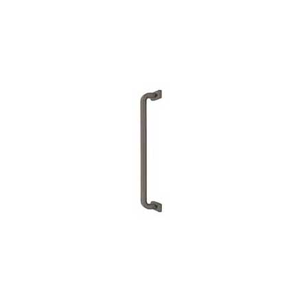 Top Knobs [TK3168AG] Die Cast Zinc Appliance/Door Pull Handle - Harrison Series - Ash Gray Finish - 12" C/C - 12 7/8" L