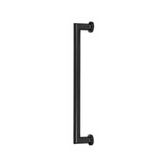 Top Knobs [TK3157BLK] Die Cast Zinc Appliance/Door Pull Handle - Morris Series - Flat Black Finish - 12&quot; C/C - 13 3/16&quot; L
