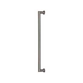 Top Knobs [TK3158AG] Die Cast Zinc Appliance/Door Pull Handle - Morris Series - Ash Gray Finish - 18" C/C - 19 3/16" L