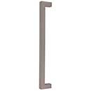 Top Knobs [TK164AG] Die Cast Zinc Appliance/Door Pull Handle - Square Bar Pull Series - Ash Gray Finish - 12&quot; C/C - 12 5/8&quot; L