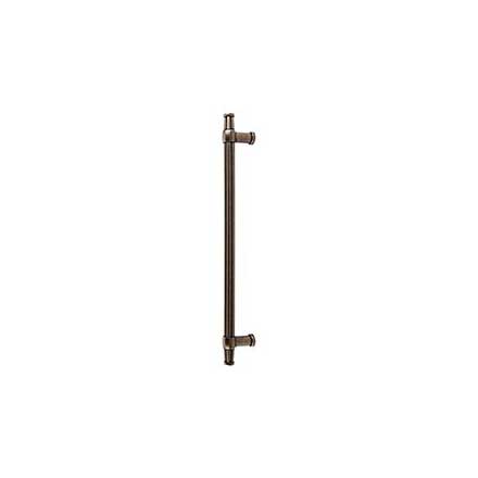Top Knobs [TK199GBZ] Die Cast Zinc Appliance/Door Pull Handle - Luxor Series - German Bronze Finish - 12" C/C - 14 3/4" L