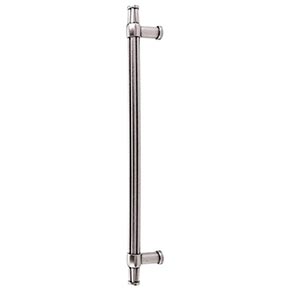 Top Knobs [TK199PTA] Die Cast Zinc Appliance/Door Pull Handle - Luxor Series - Pewter Antique Finish - 12" C/C - 14 3/4" L