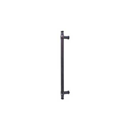 Top Knobs [TK199UM] Die Cast Zinc Appliance/Door Pull Handle - Luxor Series - Umbrio Finish - 12" C/C - 14 3/4" L