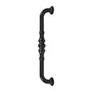Top Knobs [TK3438BLK] Die Cast Zinc Appliance/Door Pull Handle - Bayridge Series - Flat Black Finish - 18" C/C - 19 7/16" L