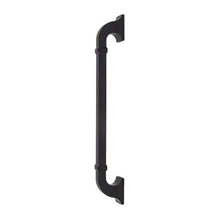 Top Knobs [TK3318BLK] Die Cast Zinc Appliance/Door Pull Handle - Califon Series - Flat Black Finish - 18" C/C - 20 1/4" L