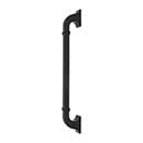 Top Knobs [TK3318BLK] Die Cast Zinc Appliance/Door Pull Handle - Califon Series - Flat Black Finish - 18" C/C - 20 1/4" L