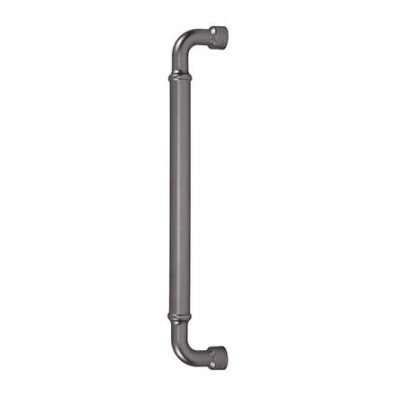 Top Knobs [TK3420AG] Die Cast Zinc Appliance/Door Pull Handle - Lavington Series - Ash Gray Finish - 12" C/C - 12 7/8" L