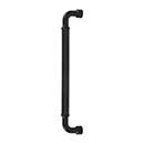 Top Knobs [TK3420BLK] Die Cast Zinc Appliance/Door Pull Handle - Lavington Series - Flat Black Finish - 12" C/C - 12 7/8" L