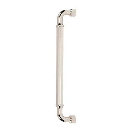 Top Knobs [TK3409PN] Die Cast Zinc Appliance/Door Pull Handle - Pemberton Series - Polished Nickel Finish - 12" C/C - 12 7/8" L