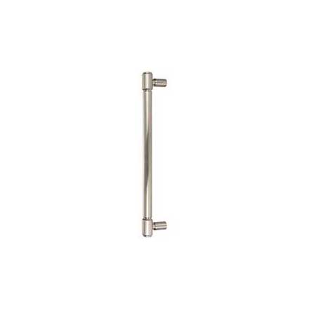 Top Knobs [TK3118BSN] Die Cast Zinc Appliance/Door Pull Handle - Clarence Series - Brushed Satin Nickel Finish - 12" C/C - 13 9/16" L