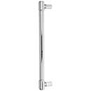 Top Knobs [TK3118PC] Die Cast Zinc Appliance/Door Pull Handle - Clarence Series - Polished Chrome Finish - 12&quot; C/C - 13 9/16&quot; L