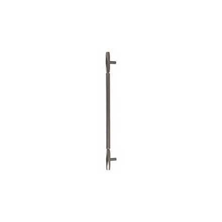 Top Knobs [TK3088AG] Die Cast Zinc Appliance/Door Pull Handle - Kingsmill Series - Ash Gray Finish - 18&quot; C/C - 22&quot; L