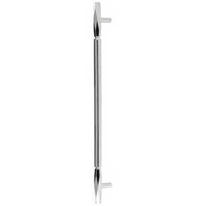 Top Knobs [TK3088PC] Die Cast Zinc Appliance/Door Pull Handle - Kingsmill Series - Polished Chrome Finish - 18" C/C - 22" L